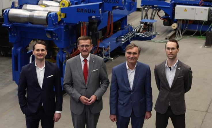 Besuch der Braun Maschinenfabrik (Foto: Land OÖ / Daniela Sternberger)