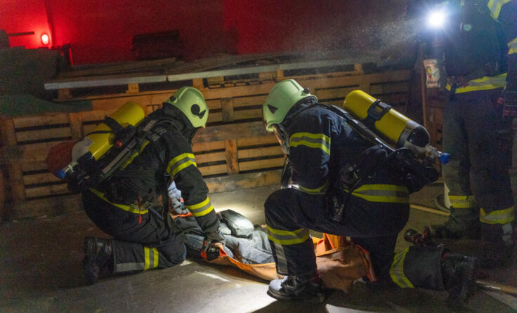 Atemschutz-Leistungsprüfung (Foto: August Thalhammer)