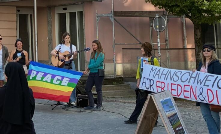 Friedenskundgebung (Foto: privat)