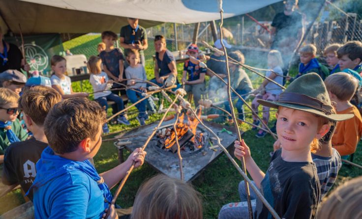 Lagerfeuer (Foto: Pfadfinder Bad Ischl)