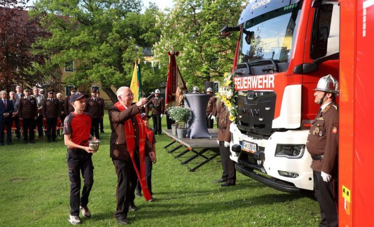 Fahrzeugsegnung (Foto: Klein Helmut)