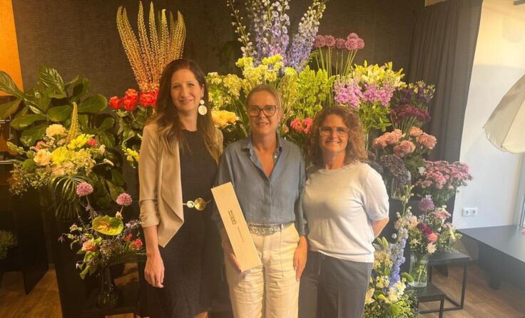 V.l.: Anita Treml, Brigitte Lerperger (FidW), Melanie Treml (Foto: WKO)