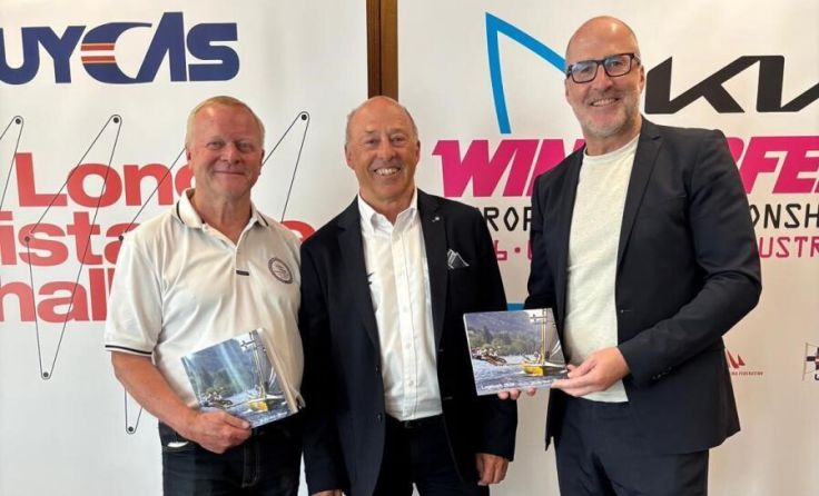 V.l.: Gert Schmidleitner, Michael Farthofer, Gerhard Rumetshofer (Foto: UYCAs)