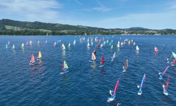 Windsurf-Europameisterschaft begeisterte am Attersee