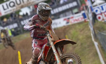 Motocross-Fahrer aus dem Attergau baut EM-Führung aus