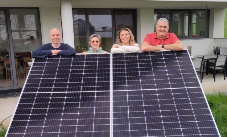 Vorstand der Erneuerbare-Energie-Gemeinschaft Ottnang am Hausruck (Foto: Michael Hörmandinger)