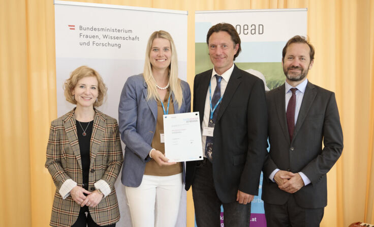Verleihung des Young-Science-Gütesiegels (Foto: OeAD_APA-Fotoservice_Hörmandinger)