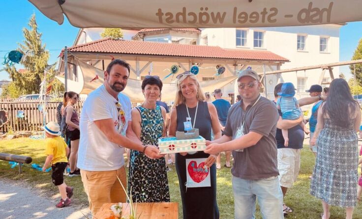 Eröffnung des Spielbachs (Foto: hsb)