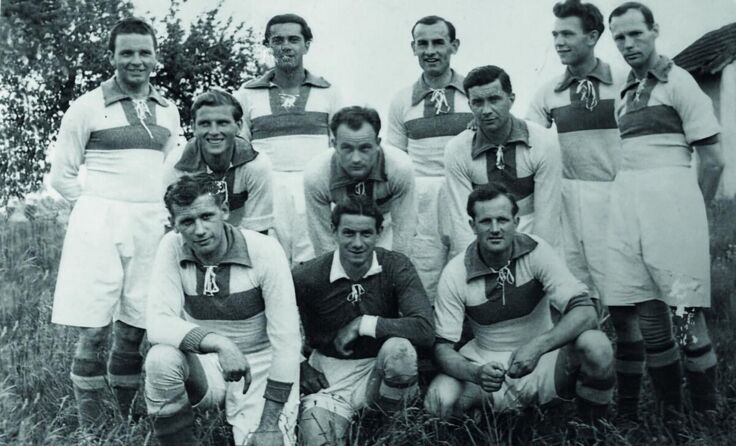 Gründungsmitglieder (Foto: SC Schwanenstadt)
