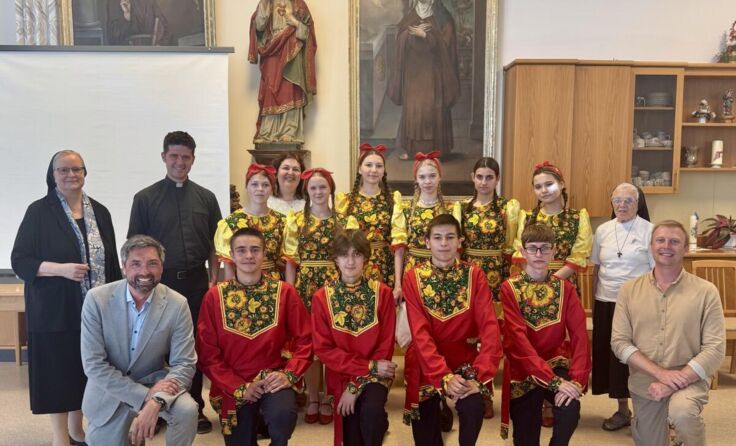 Besuch aus Kasachstan (Foto: Franziskanerinnen von Vöcklabruck)