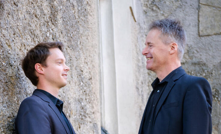 Bernd und Clemens Geißelbrecht (Foto: Alois Humer)