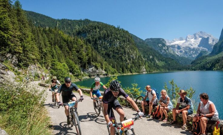 Strecke entlang des Gosausees (Foto: Erwin Haiden)