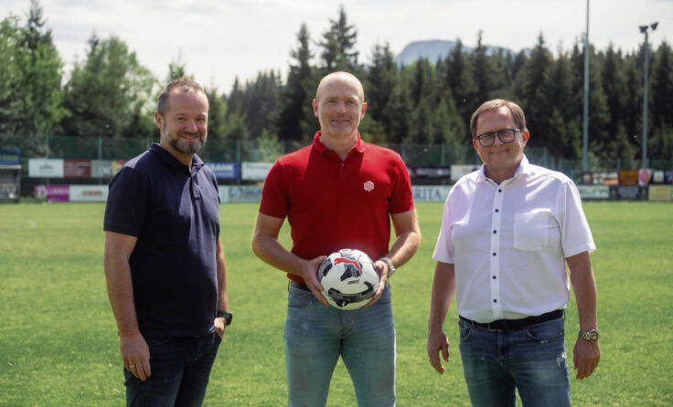 V.l.: Christoph Mamoser, Robert Pessentheiner, Johann Loibichler (Foto: Union Raiffeisen Mondsee)