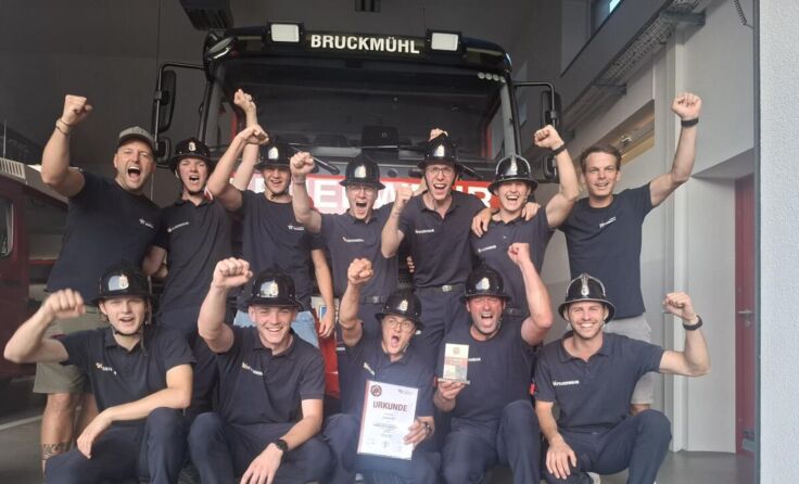 Großer Erfolg für die FF Bruckmühl (Foto: Bachmayr / FF. Bruckmühl)