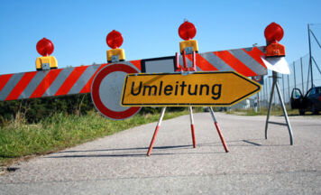 Gamperner Straße in Neukirchen an der Vöckla gesperrt