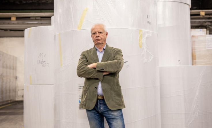 Geschäftsführender Gesellschafter Ernst Brunbauer (Foto: Lenzing Papier)