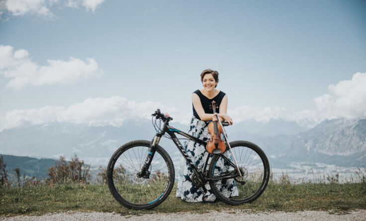 Violinistin Franziska Strohmayr (Foto: Nico Zuparic)