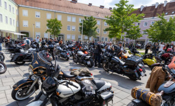 Harley-Davidson-Charity-Tour macht Halt in Attnang-Puchheim