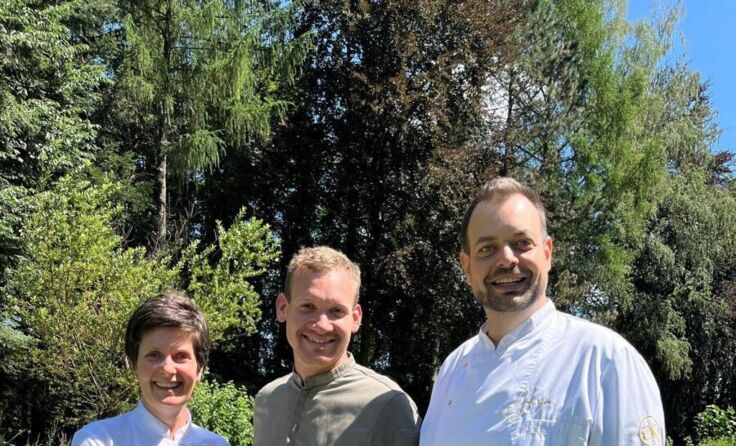 V.l.: Elfriede Waldhör, Martin Kinast, Georg Kocmann (Foto: Verein)