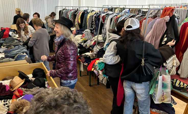 Flohmarkt (Foto: Pfarrgemeinde Lenzing/ Himmelbauer)