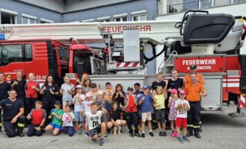 Feuerwehr Altmünster lud zur Ferienpassaktion