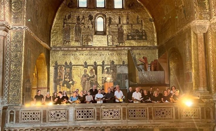 Kantorei Mondsee in San Marco (Foto: Kantorei St. Michael Mondsee)