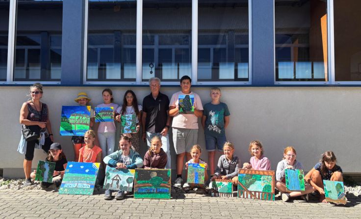 Kreativer Malvormittag (Foto: Gemeinde Vöcklamarkt)