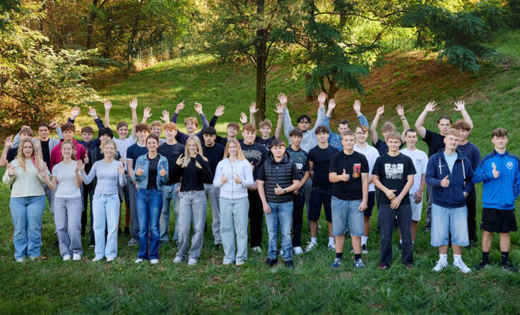 Neue Lehrlinge (Foto: Roman Groesswang)