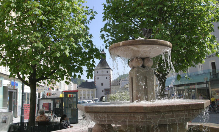Stadtbrunnen (Foto: Stadtgemeinde Vöcklabruck)