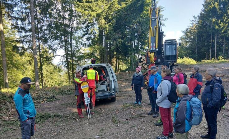 „Wald der Zukunft“-Führung (Foto: oebf)