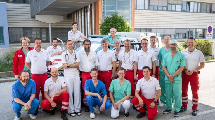 40 Jahre Notarztdienst in Vöcklabruck