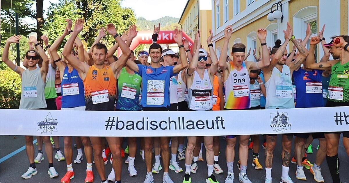 Zahlreiche Teilnehmer bei Jubiläums-Kaiserlauf in Bad Ischl 