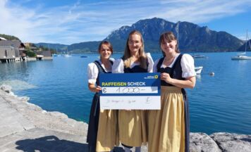 D’Attergauer spenden 1.000 Euro für Familie aus dem Attergau