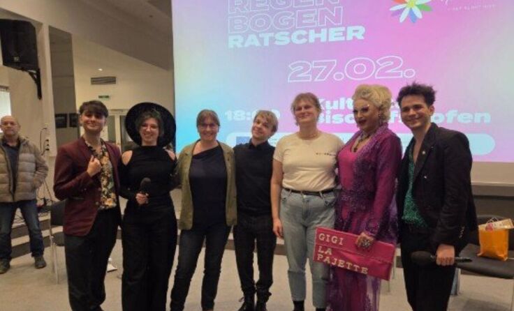 Regenbogen Ratscher (Foto: Heublumen - LGBTQIA+ Initiative)