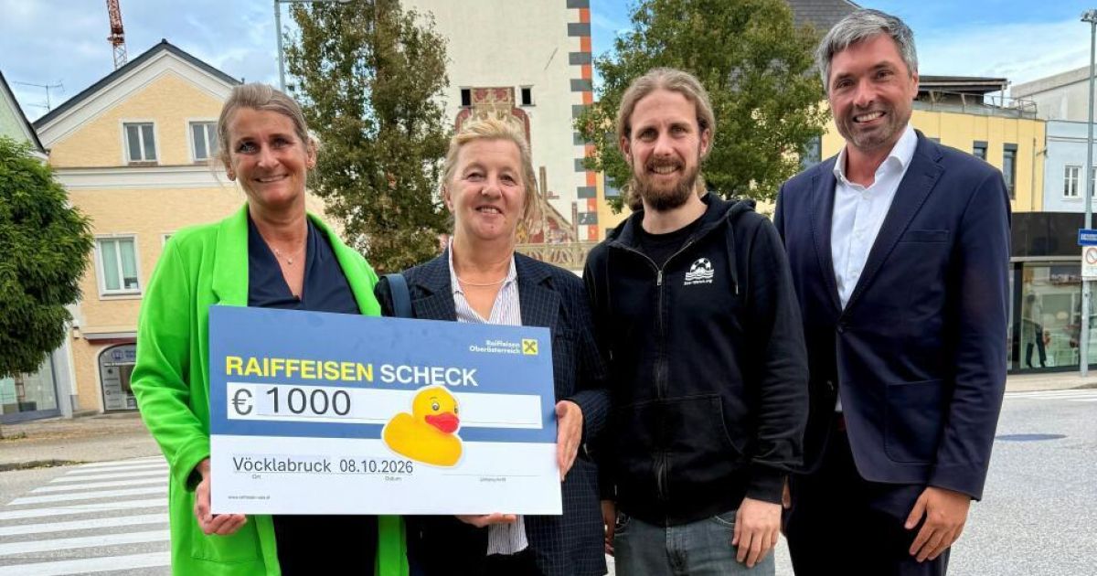 SPÖ Vöcklabruck donates 1,000 euros for disadvantaged children