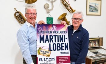 Stadtmusik Vöcklabruck lädt zum Martiniloben ins Musikheim