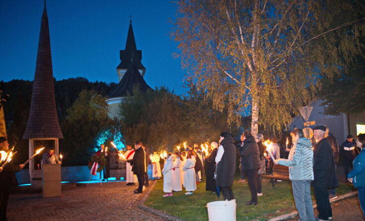 Fackelzug (Foto: Erasmus Grünbacher)