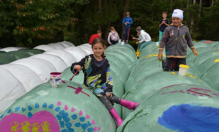 Die Kinder hatten viel Spaß. Foto: Erika Ganglberger