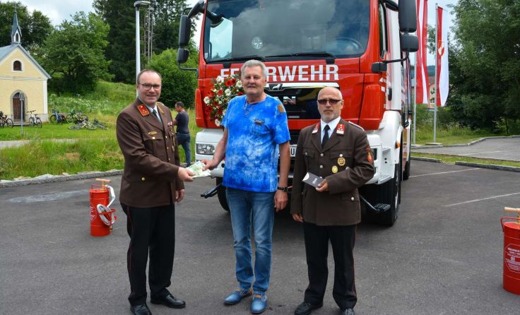 Andreas Ganglberger, Alfred Trixner und Thomas Rechberger Foto: Manfred Rehberger