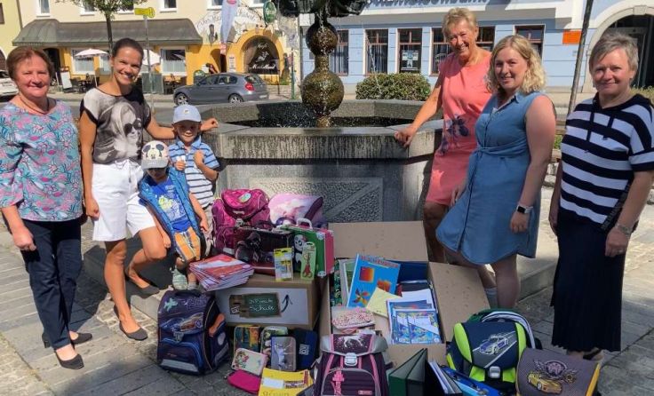 Schulmaterialien für bedürftige Kinder Foto: Frauen in der ÖVP Hellmonsödt