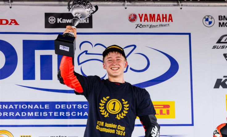 Luis Rammerstorfer holte sich den Gesamtsieg im Saisonfinale. (Foto: Damon Teerink)