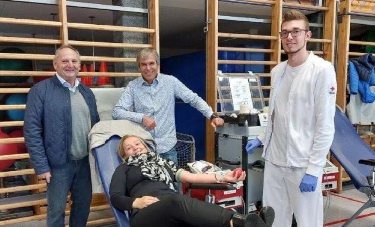 Am 8. November kann in Goldwörth wieder Blut gespendet werden. (Foto: Bernhard Hofer)