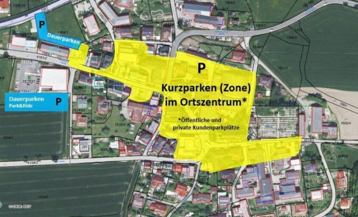Der Bau des Park and Ride-Parkplatzes hat nun begonnen. (Foto: Marktgemeinde Altenberg bei Linz)