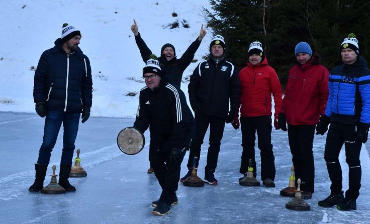 Beste Bedingungen gab es beim Orts-Eisstockturnier in Oberneukirchen. (Foto: Erika Ganglberger)