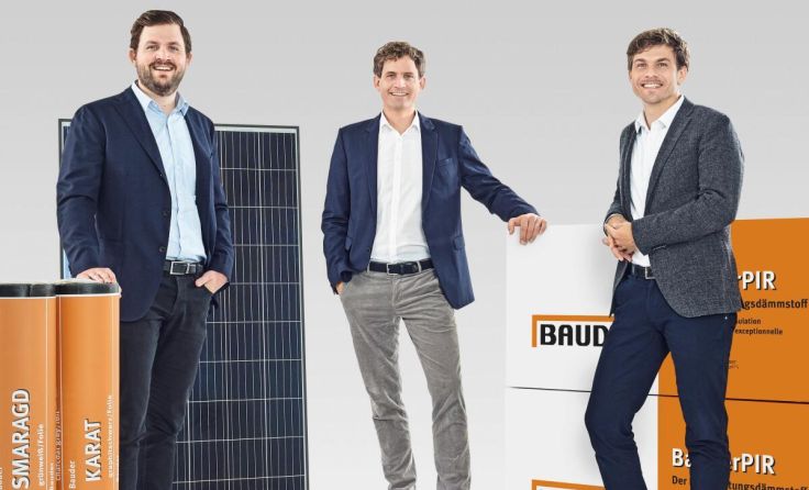 Die Geschäftsführer Tim, Mark und Jan Bauder (v.l.n.r.). (Foto: Bauder Ges.m.b.H)