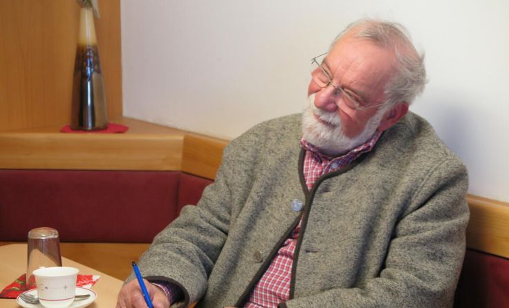 Franz Gumpenberger ist zu Besuch in Pucking. (Foto: Franz Helm)