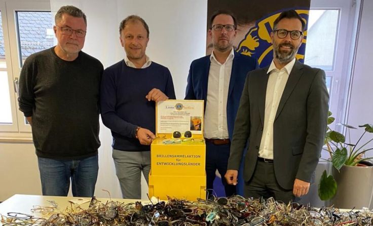 1.200 Brillen konnten bei der Aktion gesammelt werden. (Foto: LC Neuhofen-Kremstal)
