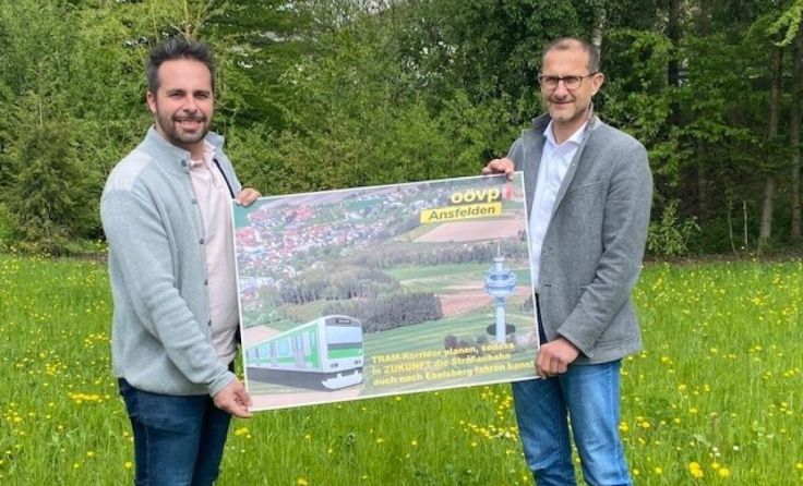 Fraktionsobmann Markus Kullmann (li.) und Gemeinderat Eugen Traussner (Foto: ÖVP Ansfelden)