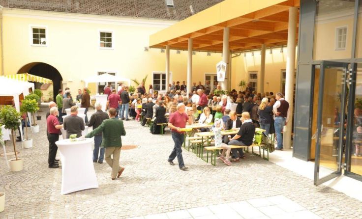 Das zweitägige Weinfest findet im Martinshof in Kematen statt. (Foto: Sängerrunde Kematen)