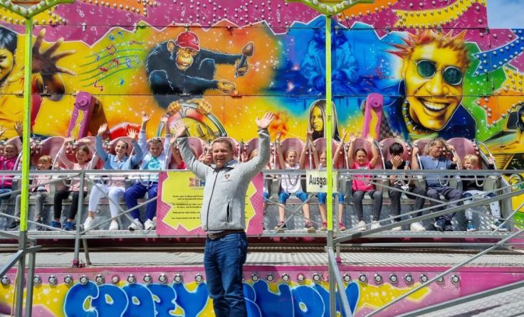 Ferienbeginn und gratis Eintritt im Elefantenpark – da kam Freude auf. (Foto: Stadt Ansfelden)